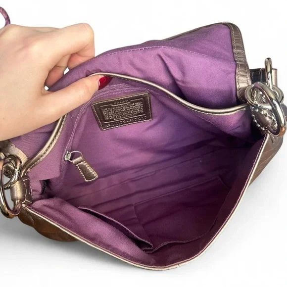 Coach Soho Metallic Shoulder Bag - Picture 7 of 7